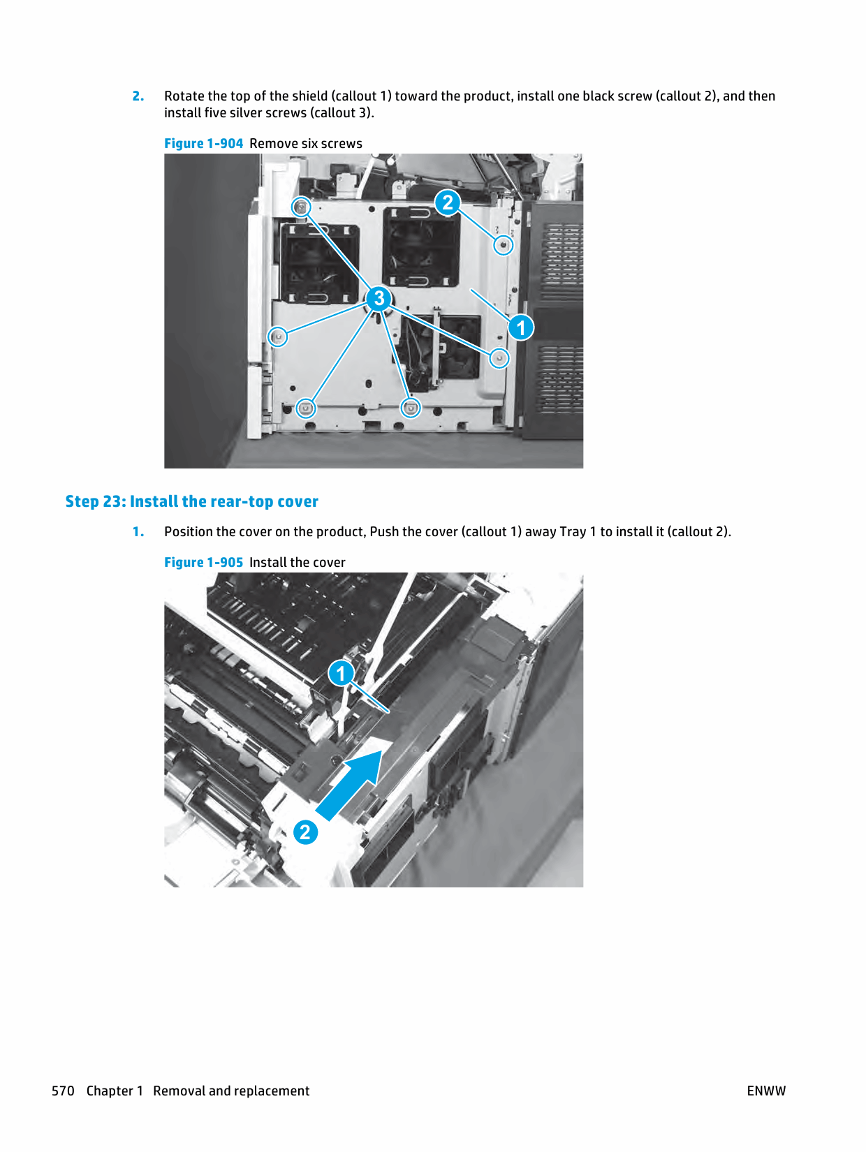 HP LaserJet Enterprise M630 Parts and Repair Manual PDF download-4